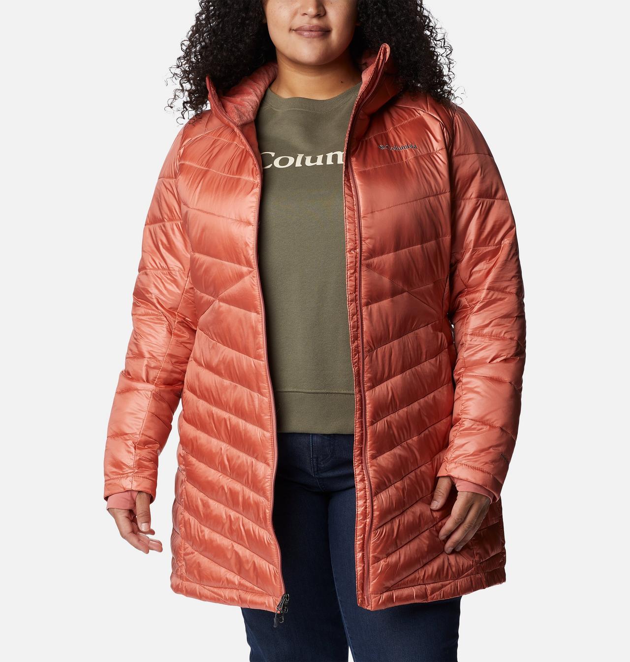 Women's Joy Peak™ Mid Insulated Hooded Jacket - Plus Size 6