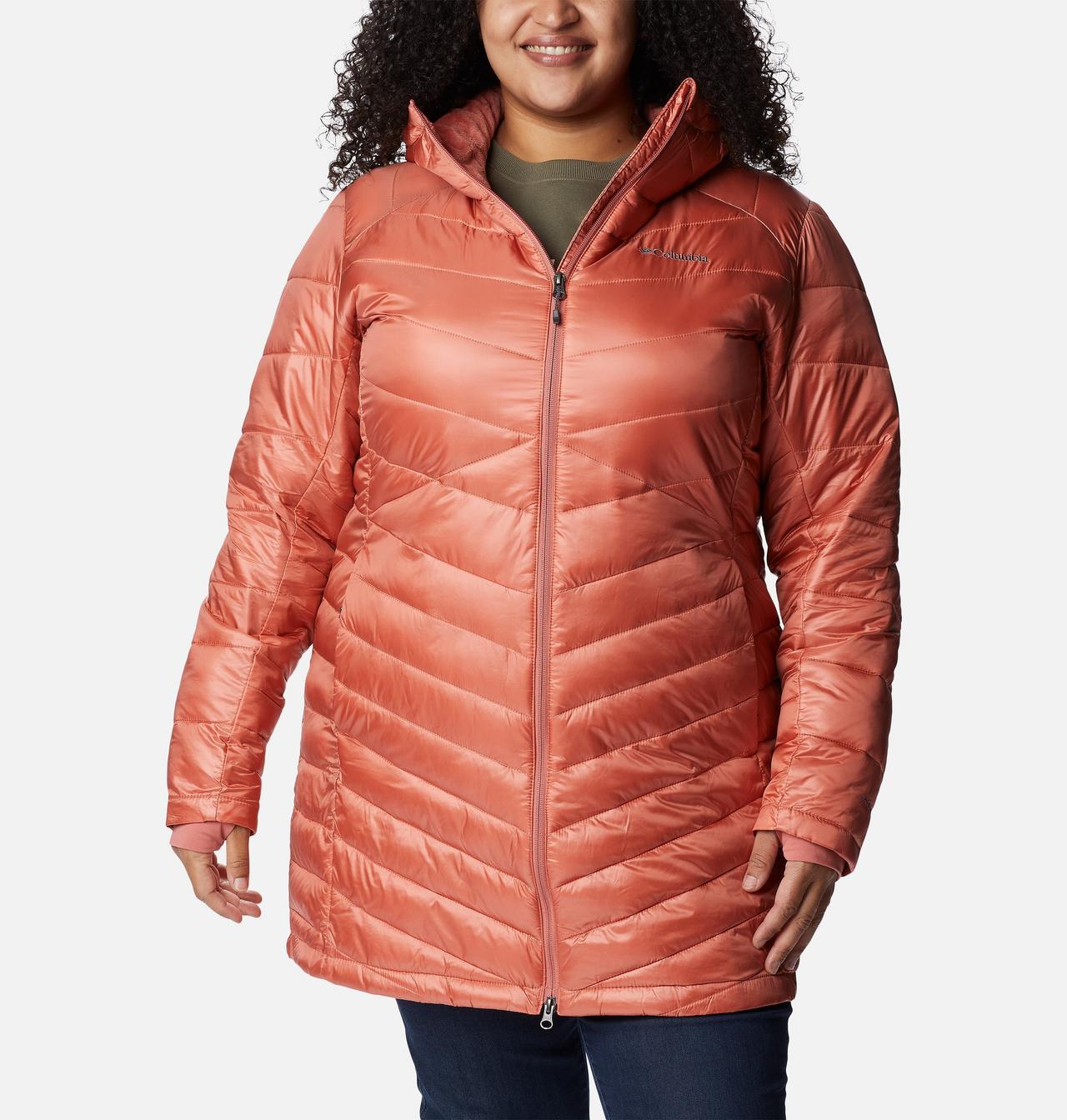 Women's Joy Peak™ Mid Insulated Hooded Jacket - Plus Size 1