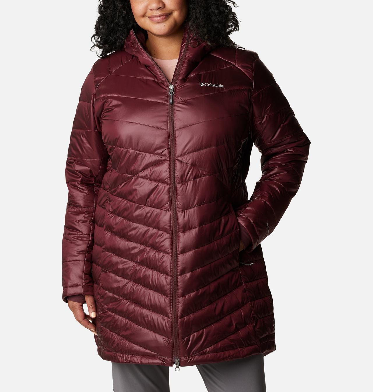 Women's Joy Peak™ Mid Insulated Hooded Jacket - Plus Size 1