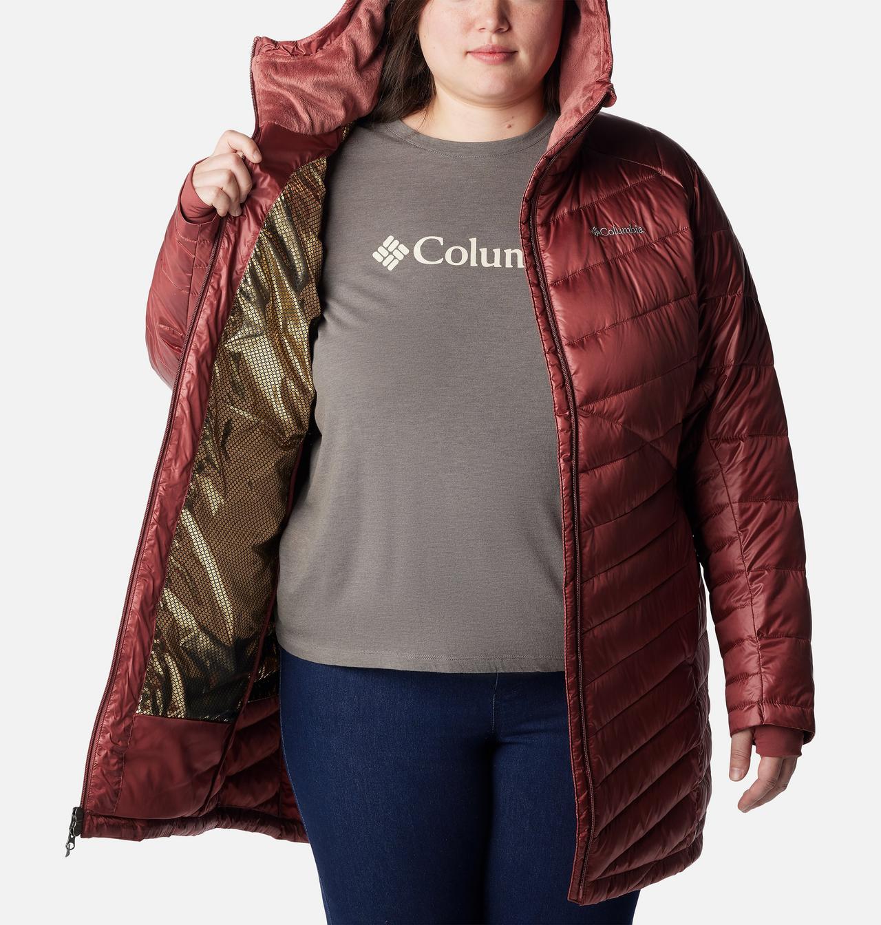 Women's Joy Peak™ Mid Insulated Hooded Jacket - Plus Size 5