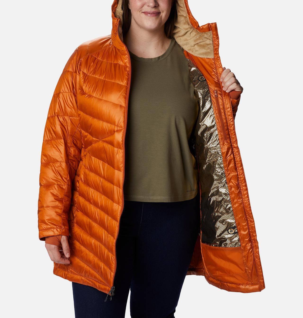 Women's Joy Peak™ Mid Insulated Hooded Jacket - Plus Size 5