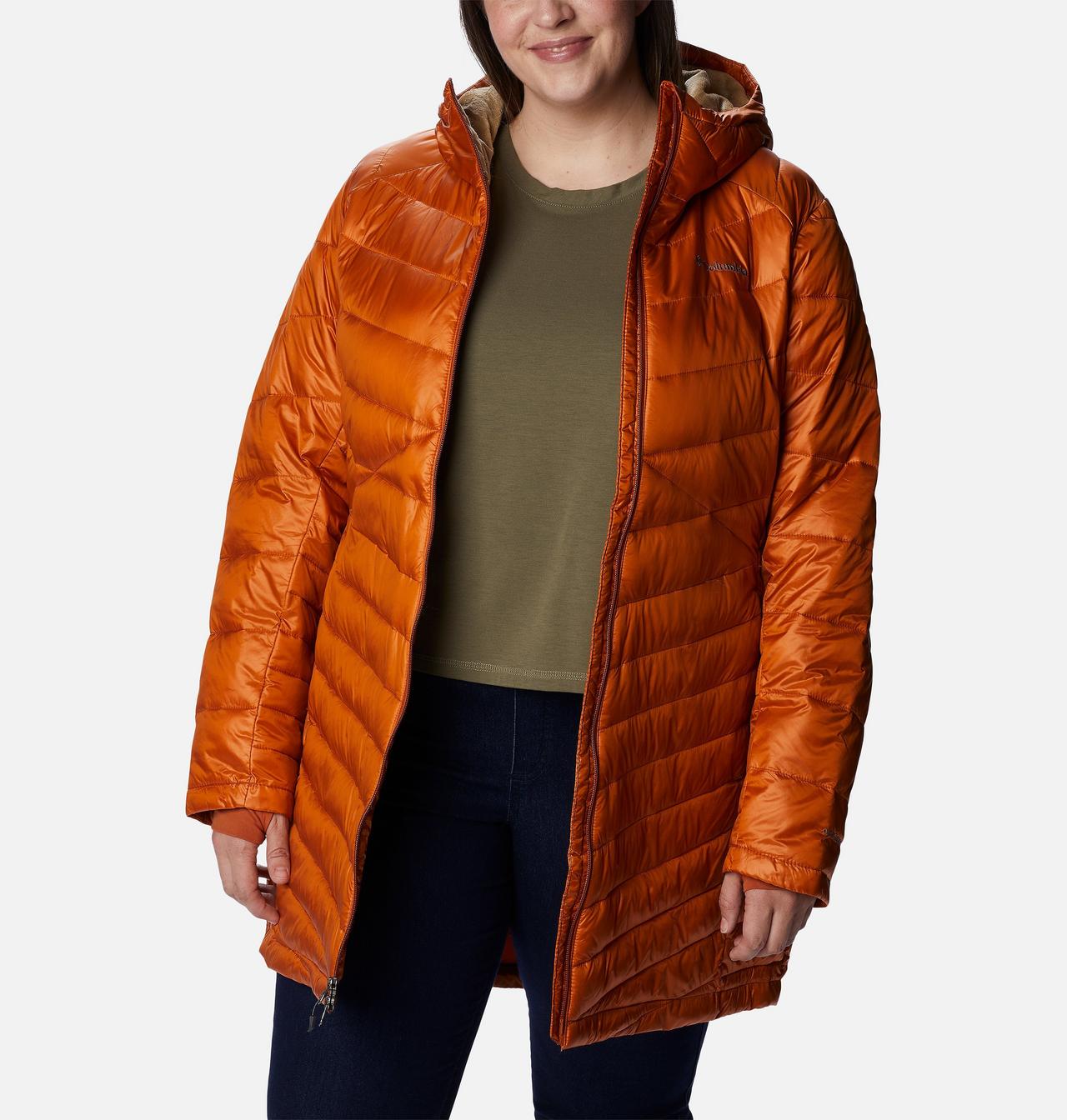 Women's Joy Peak™ Mid Insulated Hooded Jacket - Plus Size 8