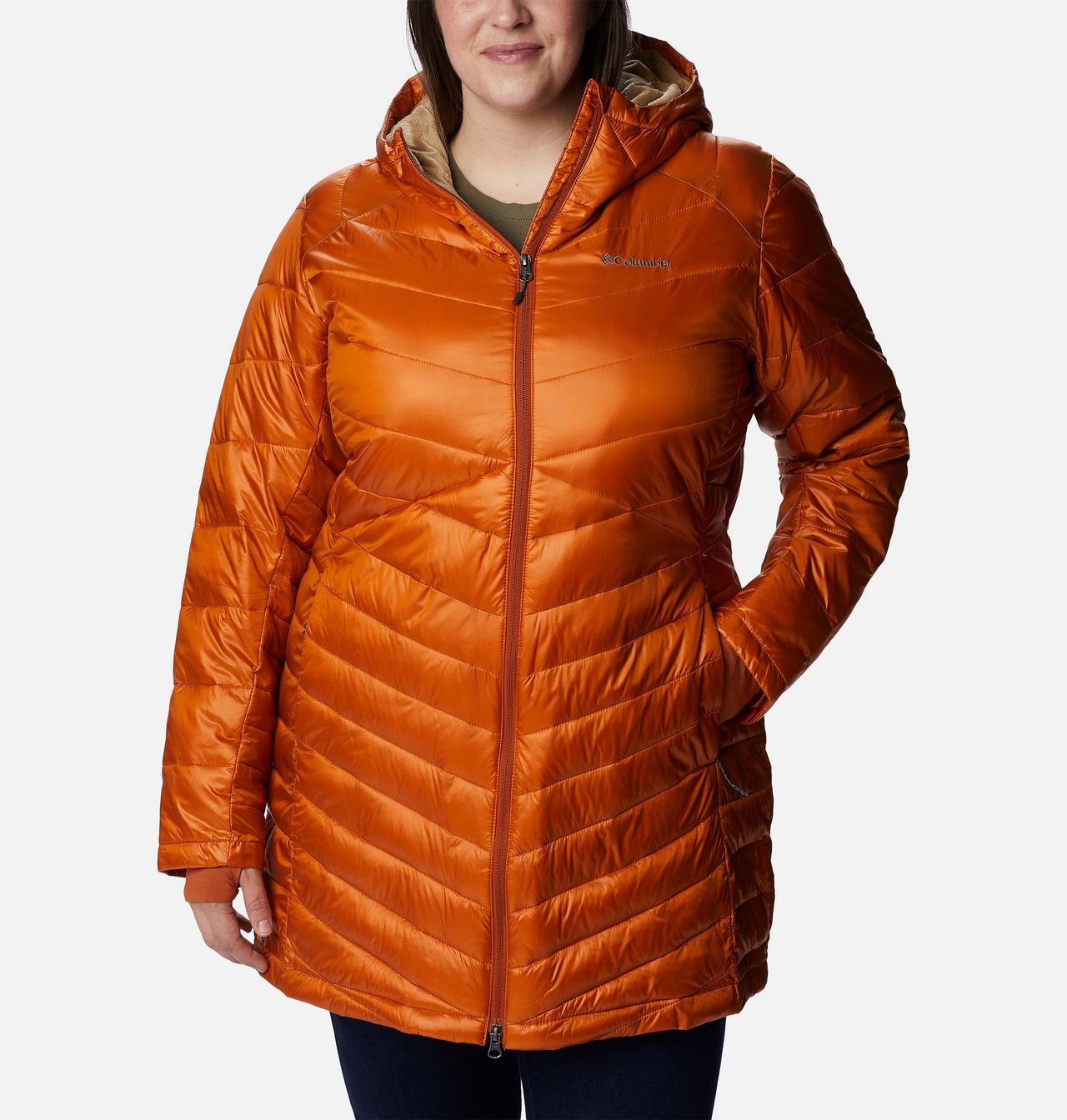 Women's Joy Peak™ Mid Insulated Hooded Jacket - Plus Size 1