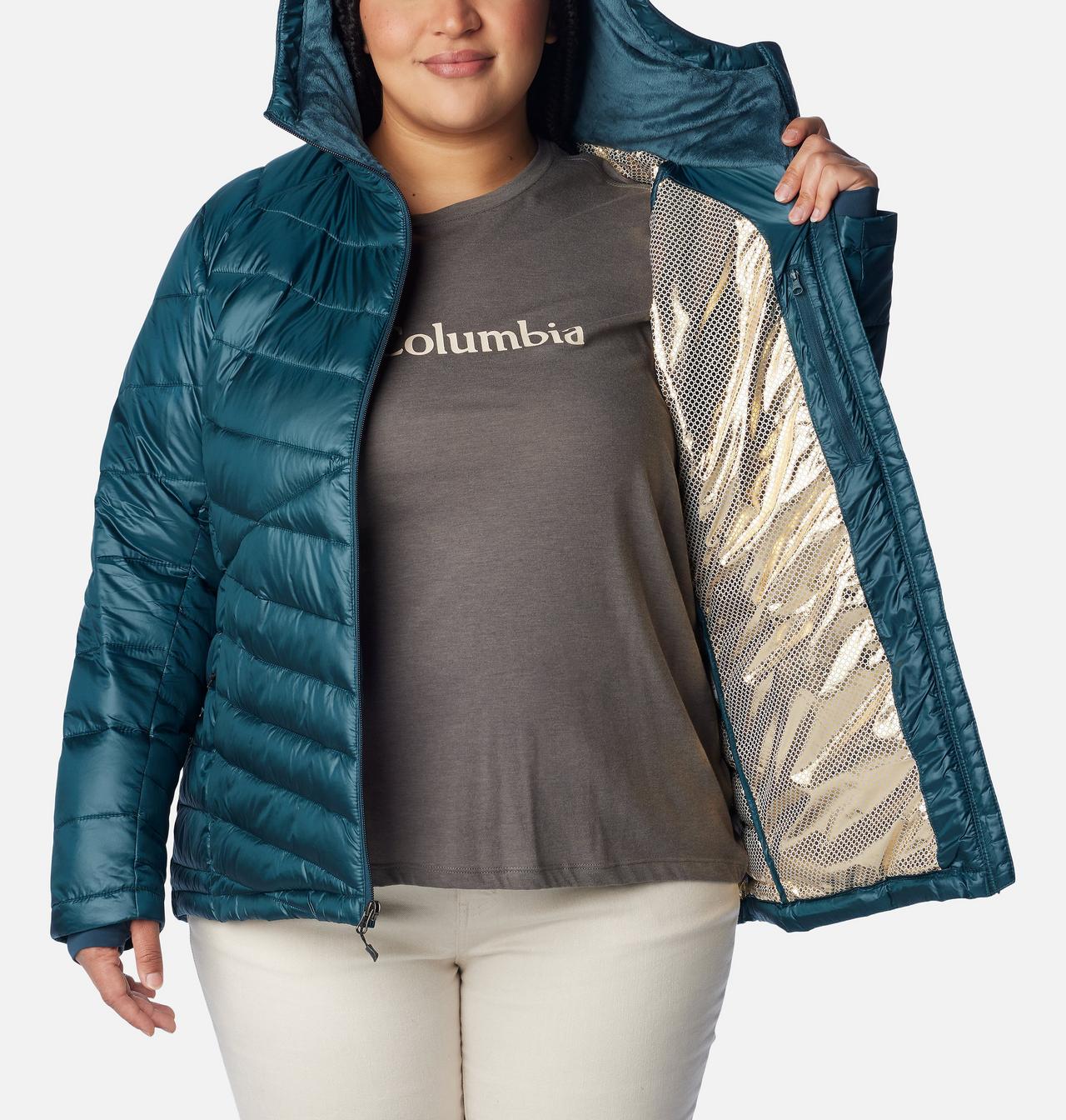 Women's Joy Peak™ Insulated Hooded Jacket - Plus Size 5