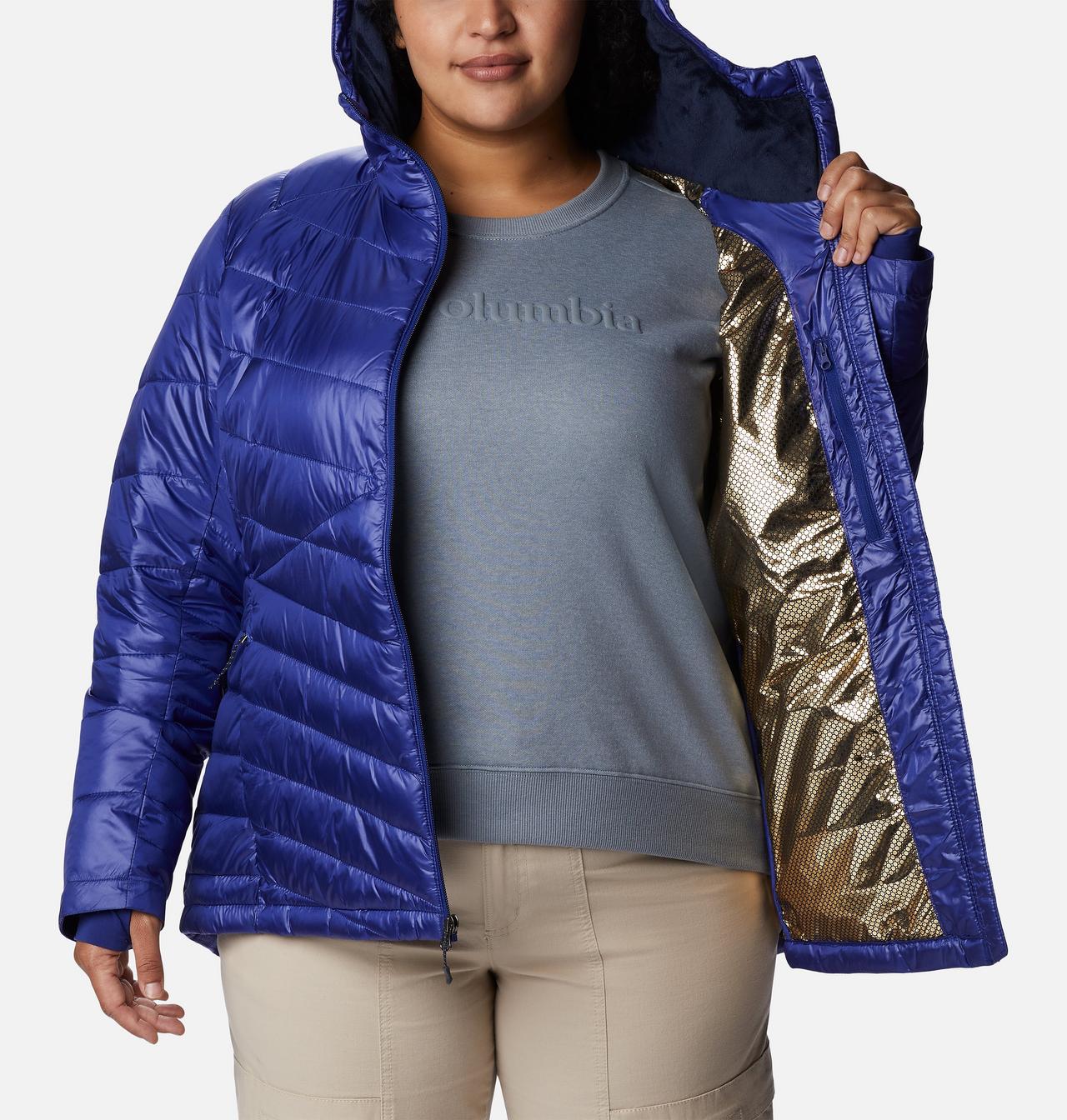 Women's Joy Peak™ Insulated Hooded Jacket - Plus Size 5