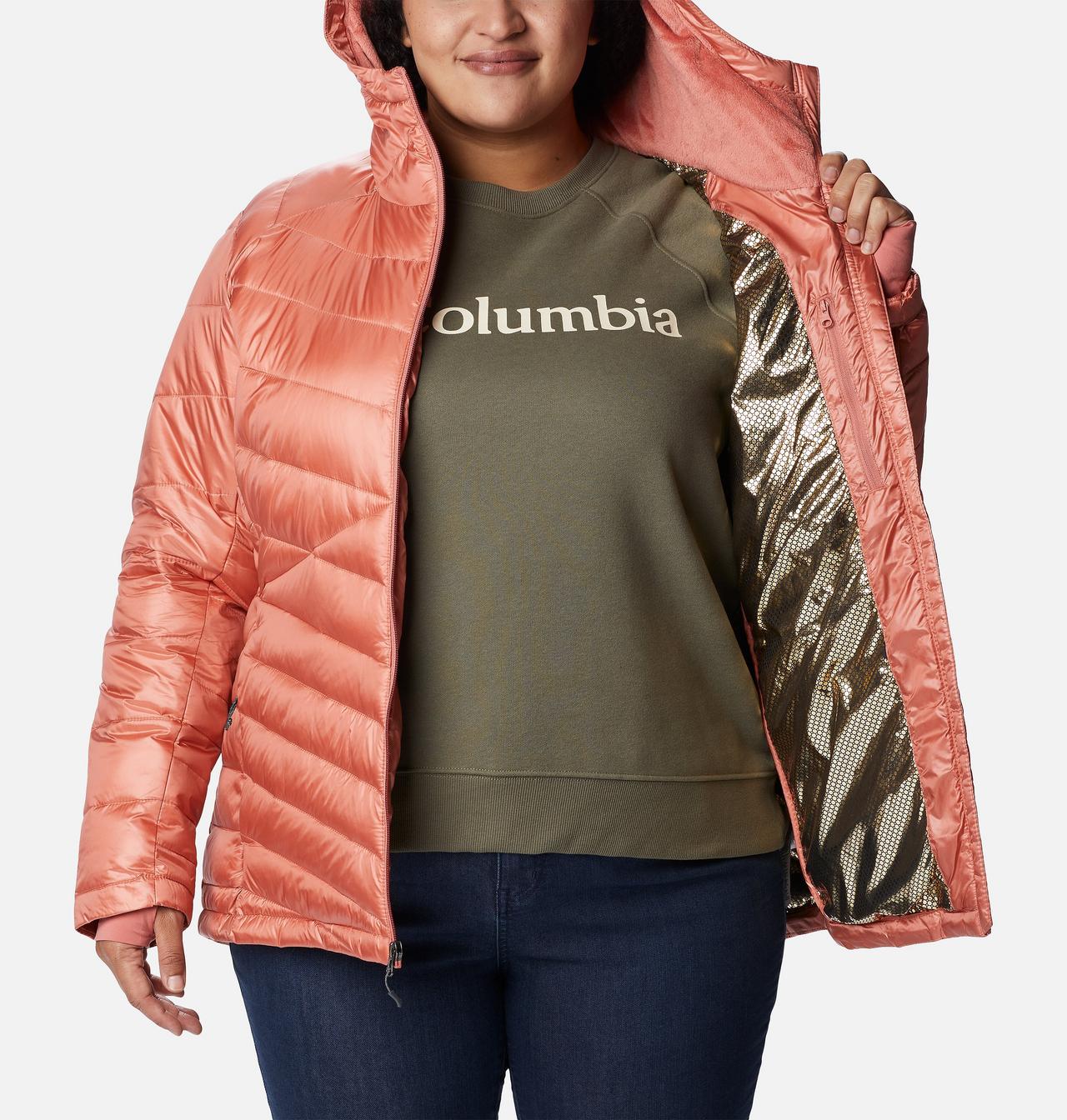 Women's Joy Peak™ Insulated Hooded Jacket - Plus Size 5