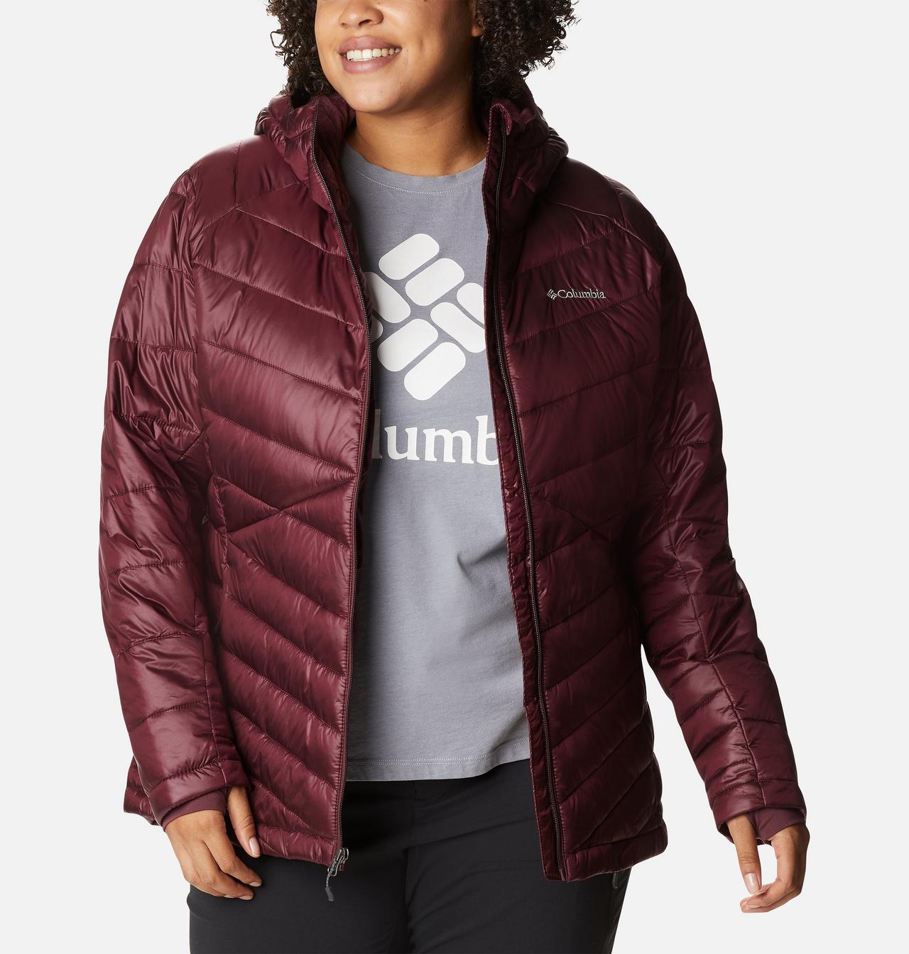 Women's Joy Peak™ Insulated Hooded Jacket - Plus Size 8