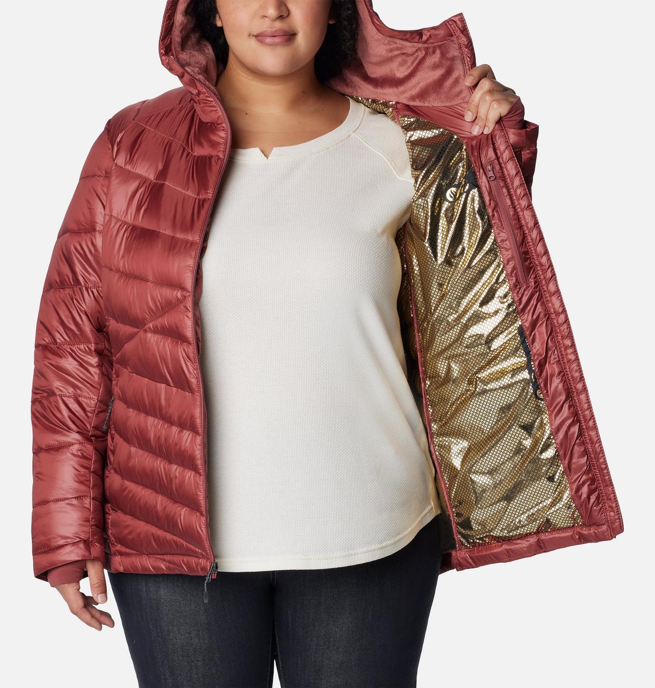 Women's Joy Peak™ Insulated Hooded Jacket - Plus Size 5