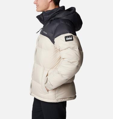 Men's Bulo Point II Hooded Down Puffer Jacket, Color: Dark Stone, Shark, image 3