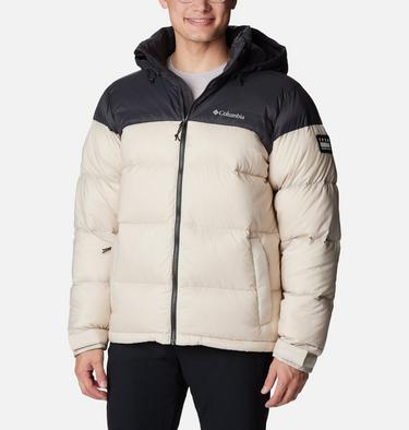 Men's Bulo Point II Hooded Down Puffer Jacket, Color: Dark Stone, Shark, image 1