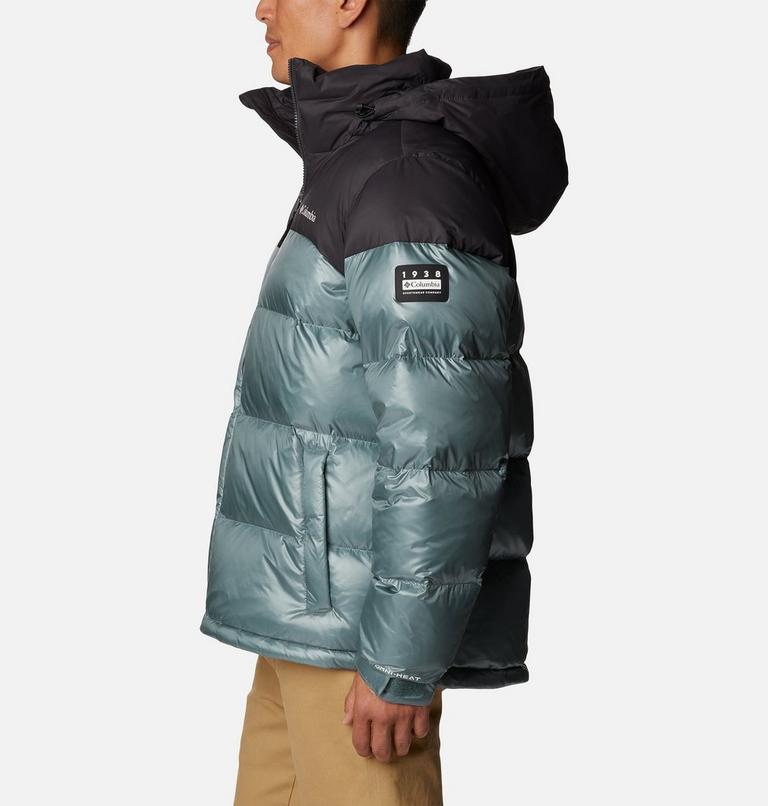 Bulo Point II Down Jacket | 346 | L, Color: Metal Shiny, Shark, image 3