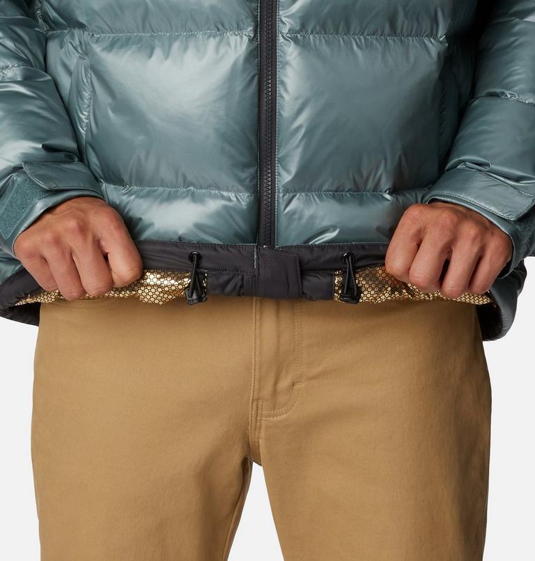 Bulo Point II Down Jacket | 346 | L, Color: Metal Shiny, Shark, image 9
