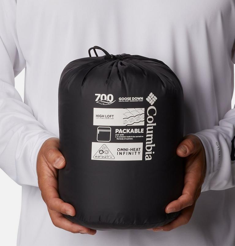 Bulo Point II Down Jacket | 346 | L, Color: Metal Shiny, Shark, image 10