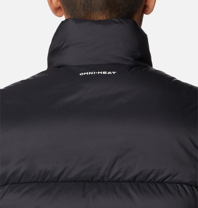 Men's Bulo Point II Down Puffer Vest, Color: Black, image 7