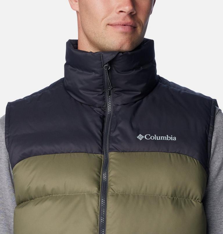 Bulo Point II Down Vest | 397 | L, Color: Stone Green, Shark, image 4