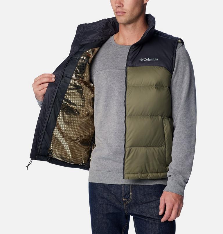 Bulo Point II Down Vest | 397 | L, Color: Stone Green, Shark, image 5