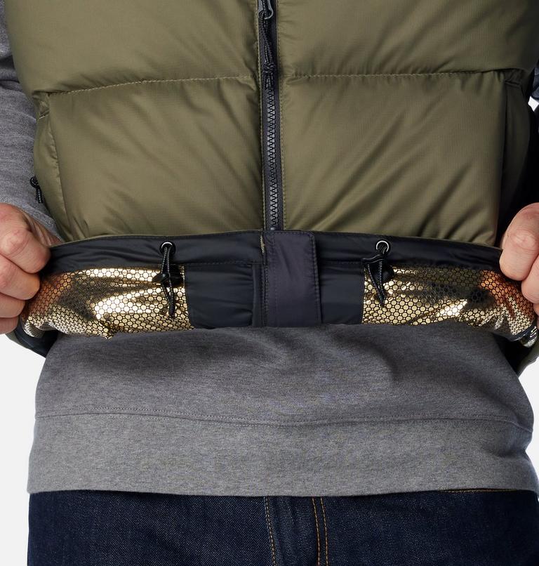 Bulo Point II Down Vest | 397 | L, Color: Stone Green, Shark, image 8