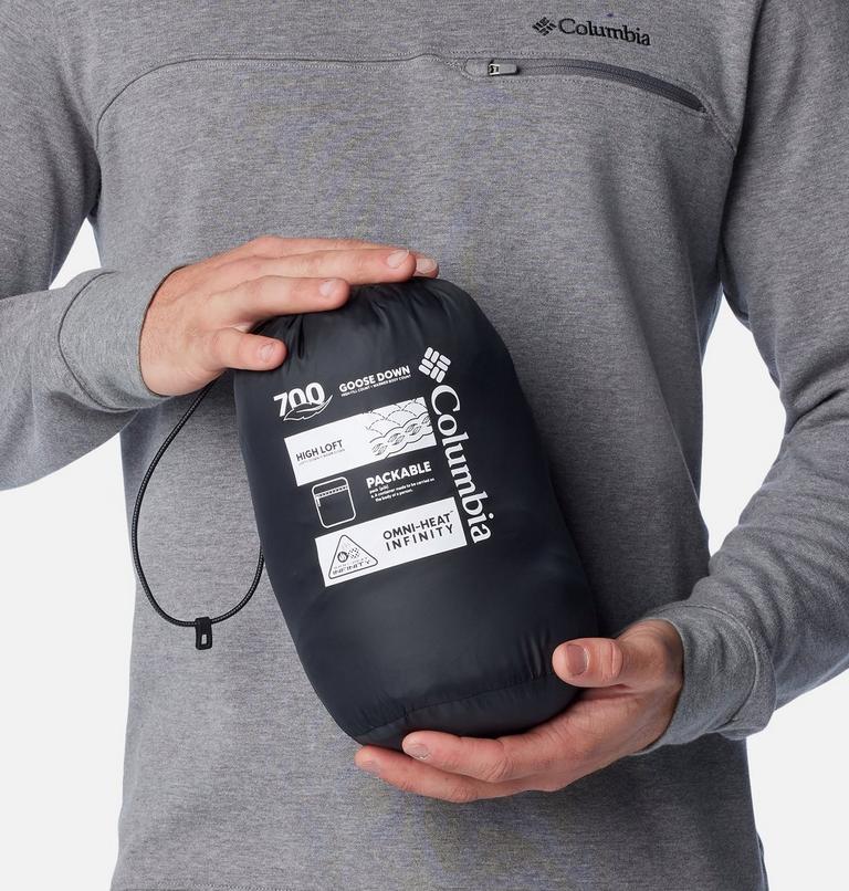 Bulo Point II Down Vest | 397 | L, Color: Stone Green, Shark, image 9