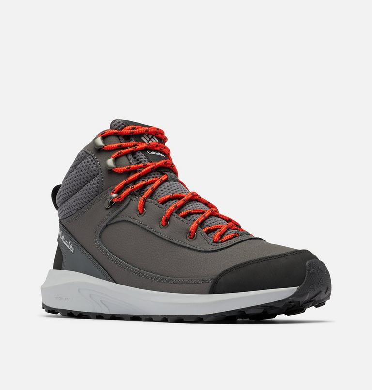Men's Trailstorm Peak Mid Shoe, Color: Dark Grey, Spicy, image 2