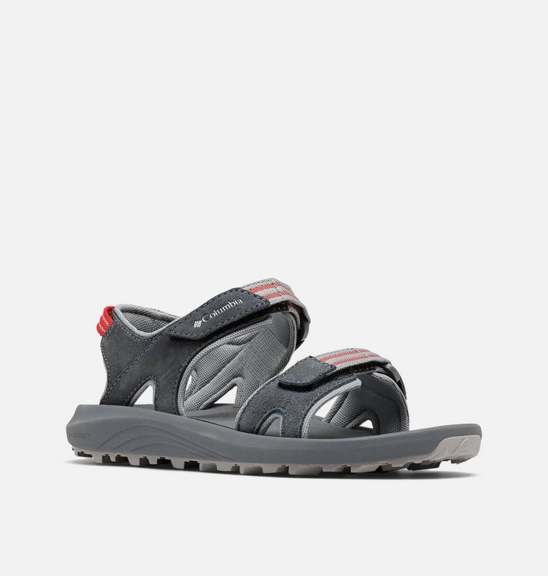 Women’s Trailstorm Hiker 2 Strap Sandal, Color: Graphite, Red Hibiscus, image 2