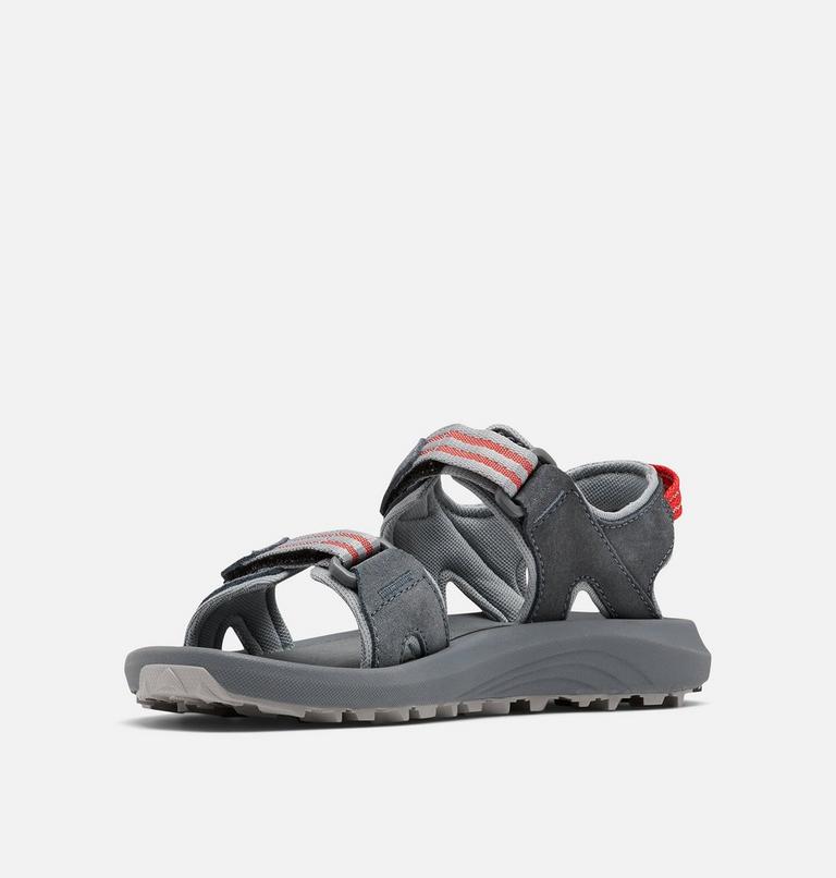 Women’s Trailstorm Hiker 2 Strap Sandal, Color: Graphite, Red Hibiscus, image 6