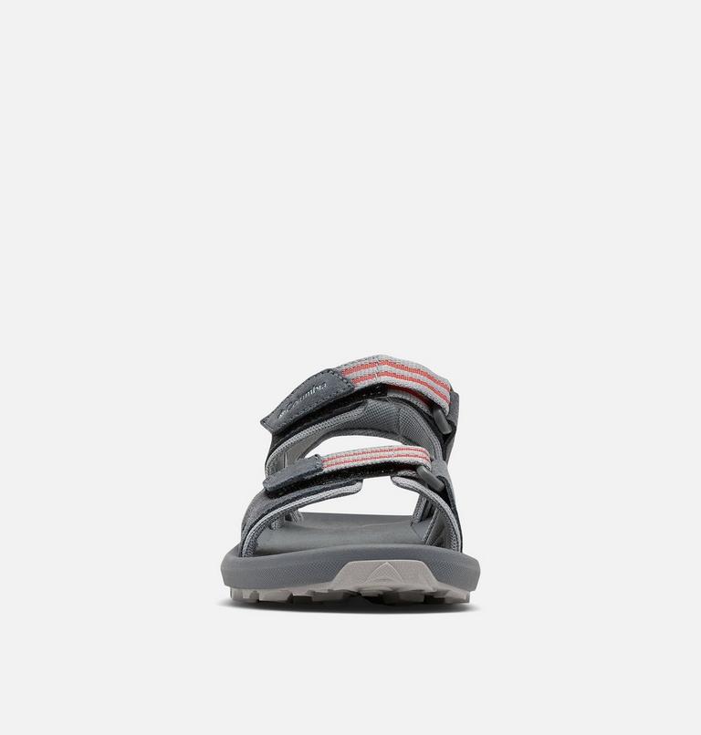 Women’s Trailstorm Hiker 2 Strap Sandal, Color: Graphite, Red Hibiscus, image 7