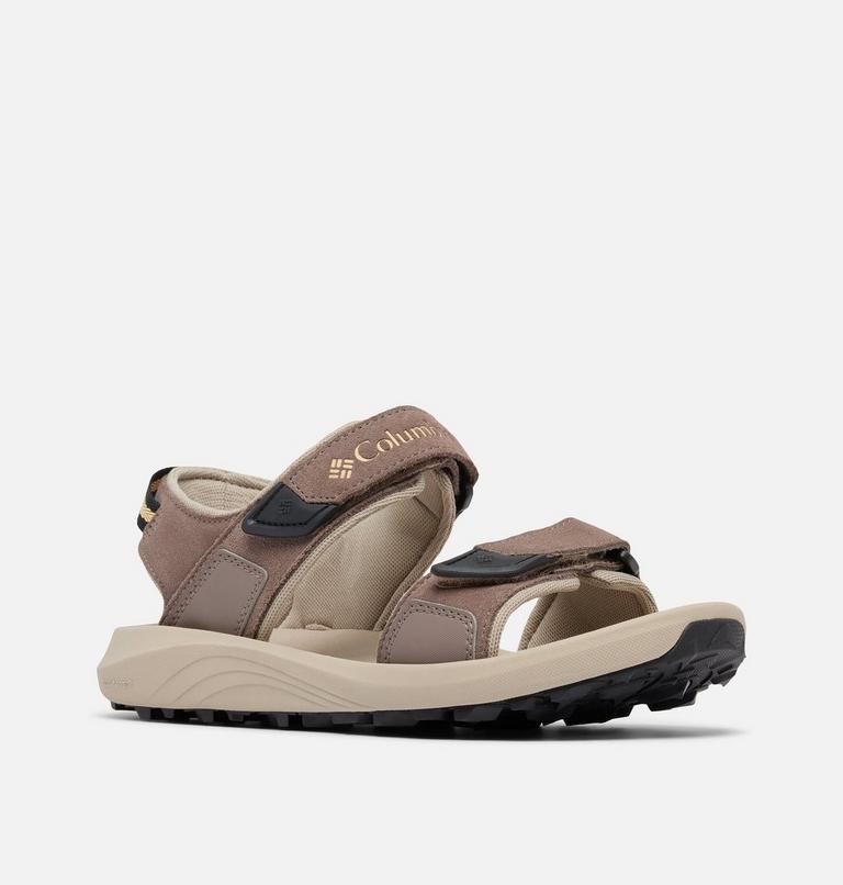 Men’s Trailstorm Hiker 2 Strap Sandal, Color: Iron, Light Camel, image 3