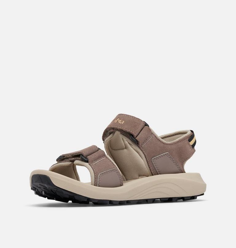 Men’s Trailstorm Hiker 2 Strap Sandal, Color: Iron, Light Camel, image 7