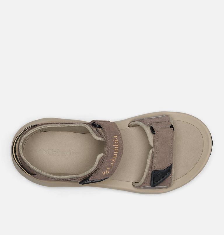 Men’s Trailstorm Hiker 2 Strap Sandal, Color: Iron, Light Camel, image 4