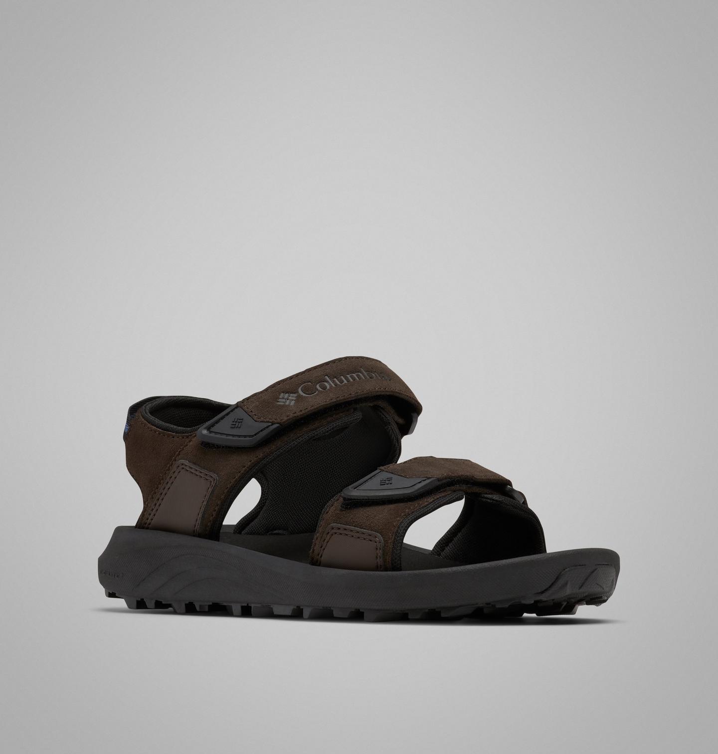 Мужские сандалии Columbia Trailstorm Hiker Two Strap Sandal, цвет: Коричневый / Чёрный — фото 2