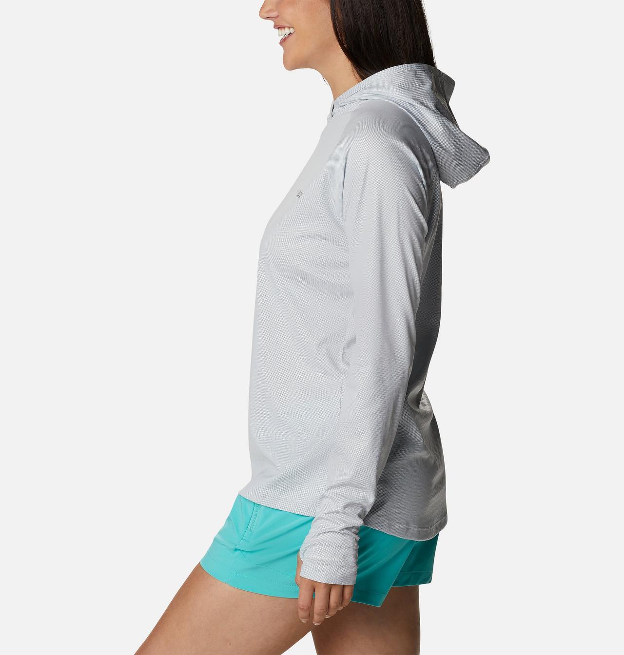 Women's PFG Tidal Deflector Ice™ Long Sleeve Hoodie 3