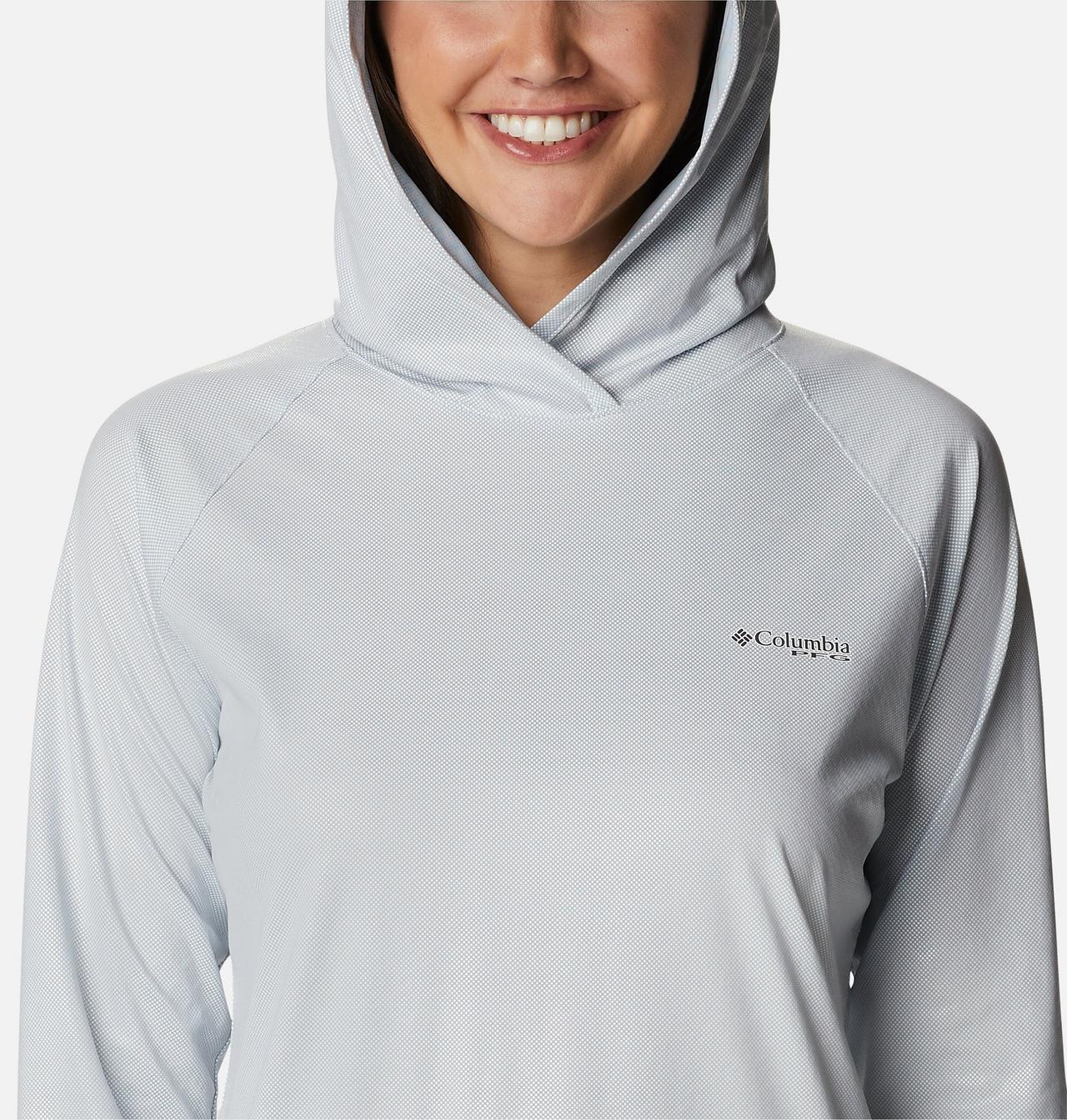 Women's PFG Tidal Deflector Ice™ Long Sleeve Hoodie 4
