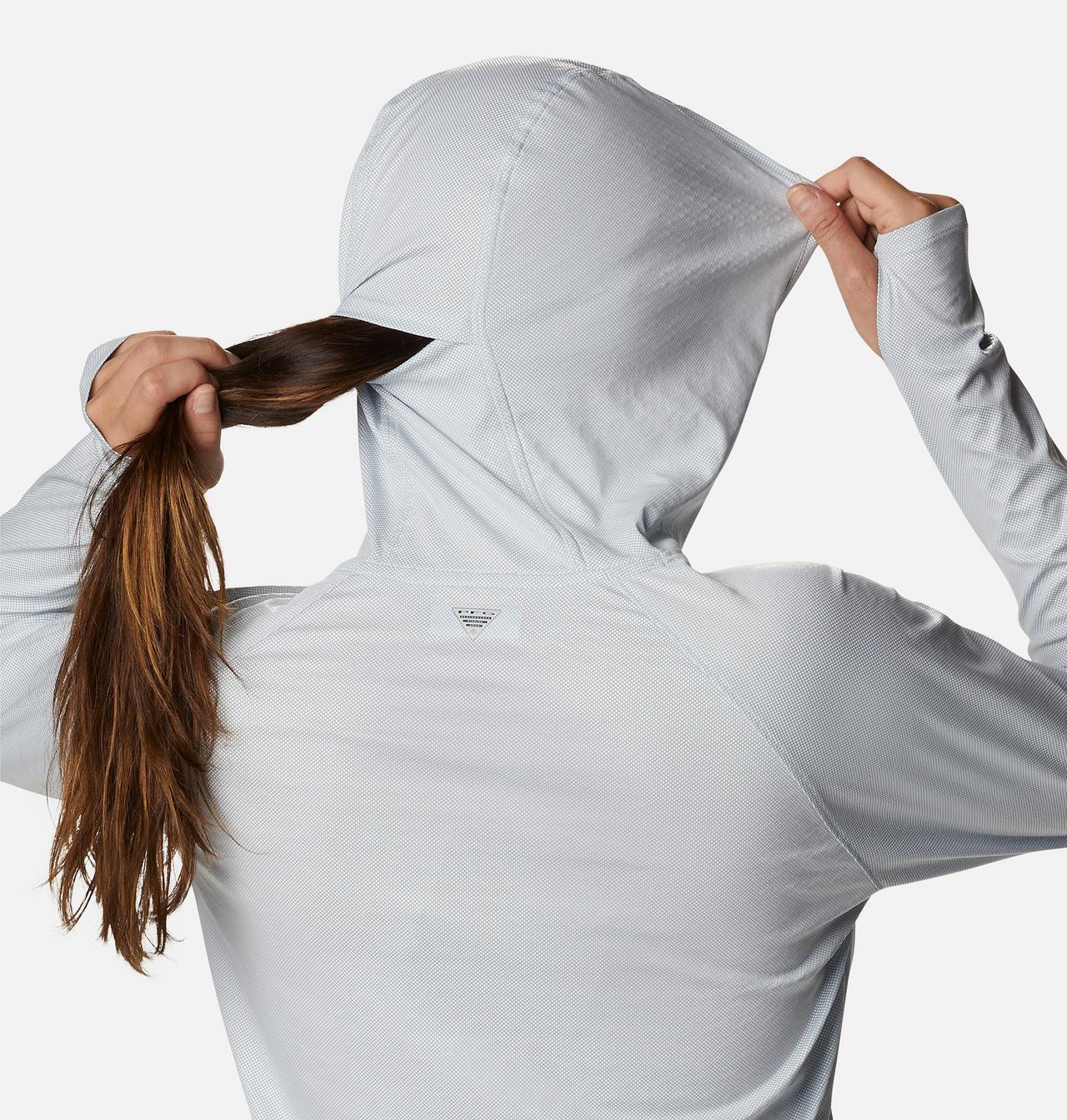 Women's PFG Tidal Deflector Ice™ Long Sleeve Hoodie 5