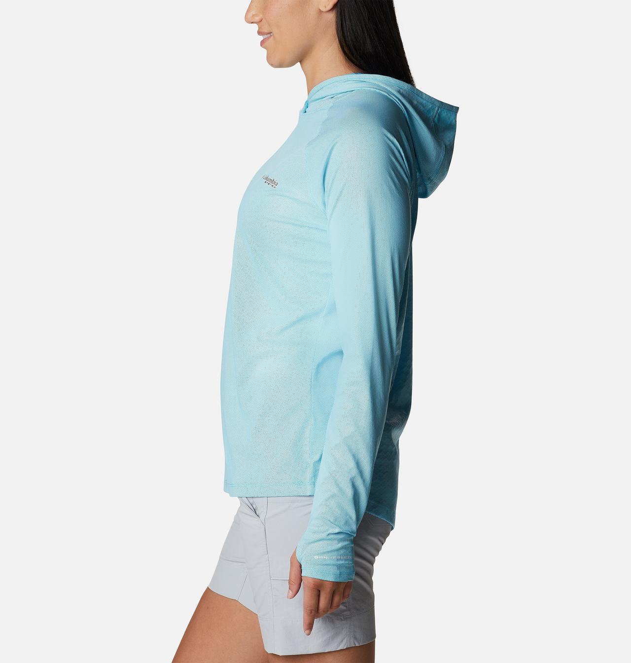 Women's PFG Tidal Deflector Ice™ Long Sleeve Hoodie 3