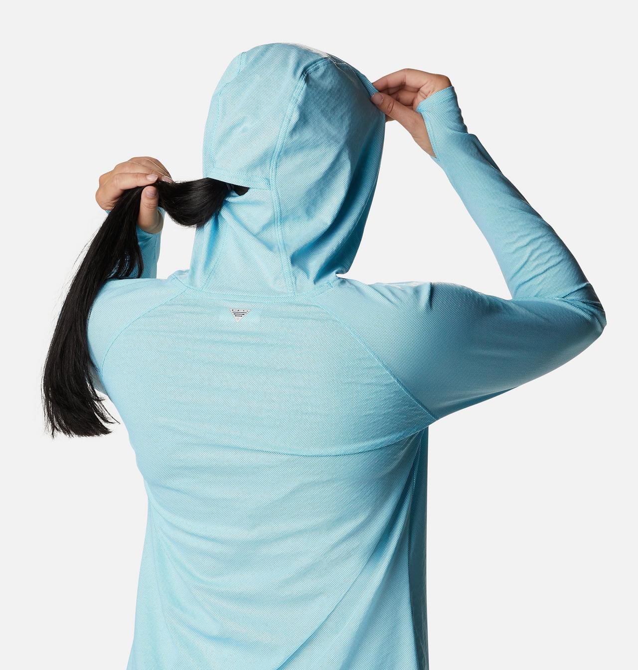 Women's PFG Tidal Deflector Ice™ Long Sleeve Hoodie 5