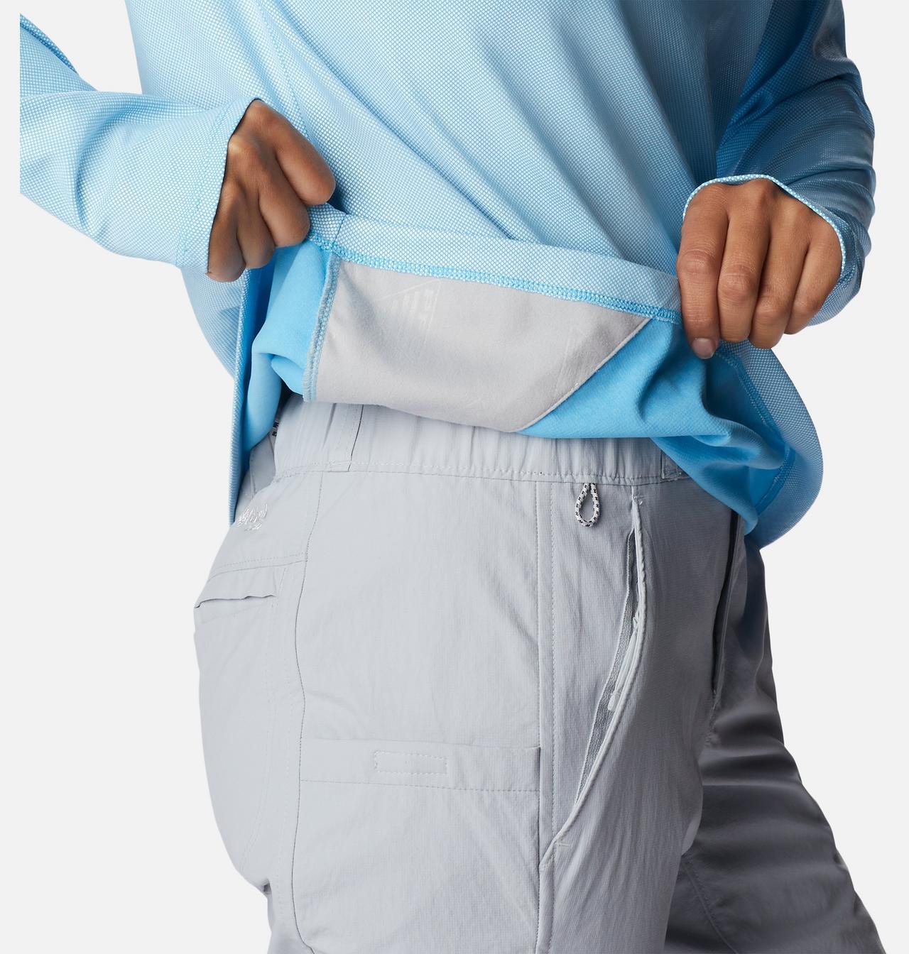 Chandail manches longues à capuchon PFG Tidal Deflector Ice™ Femme 7