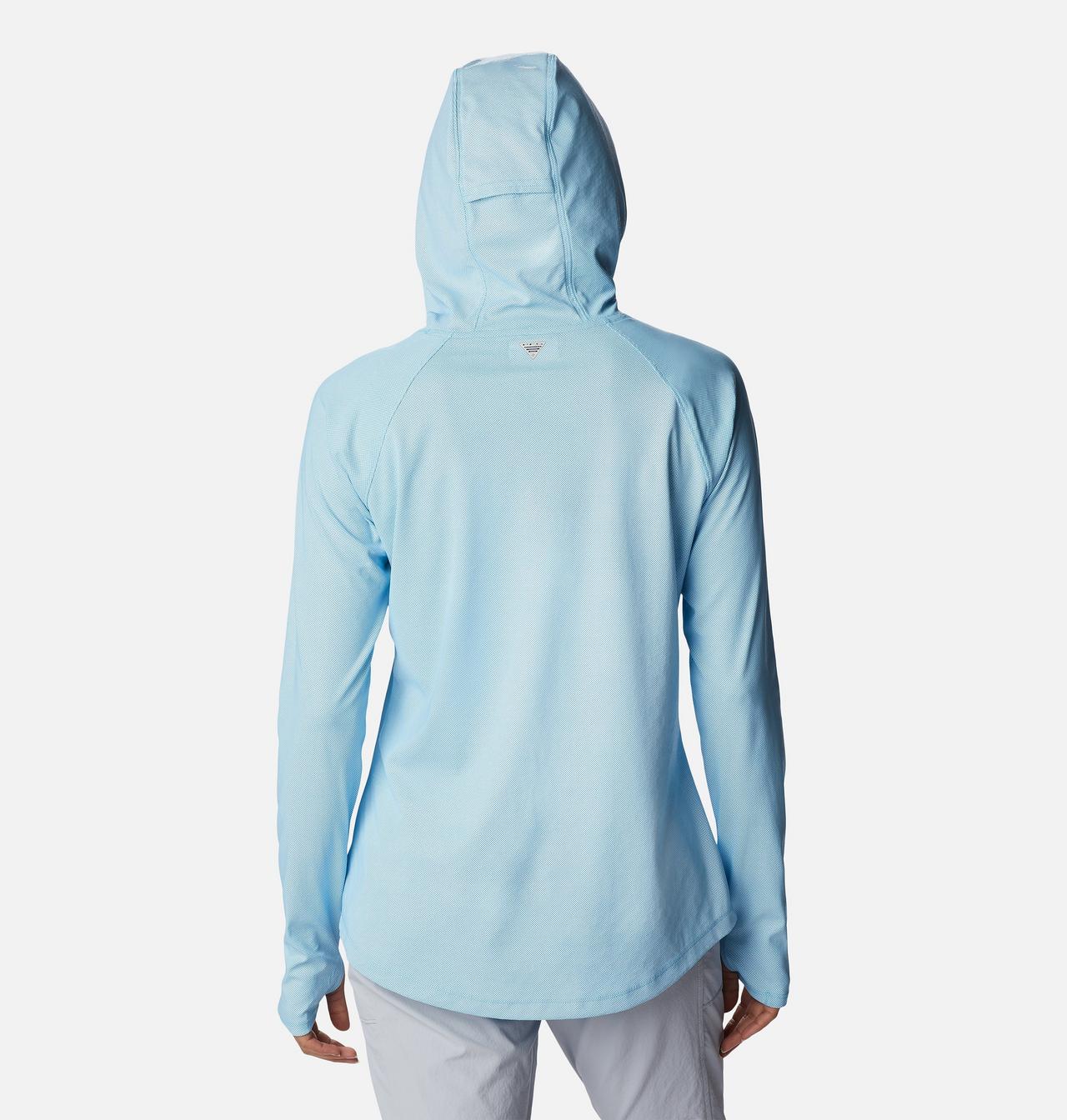 Chandail manches longues à capuchon PFG Tidal Deflector Ice™ Femme 2