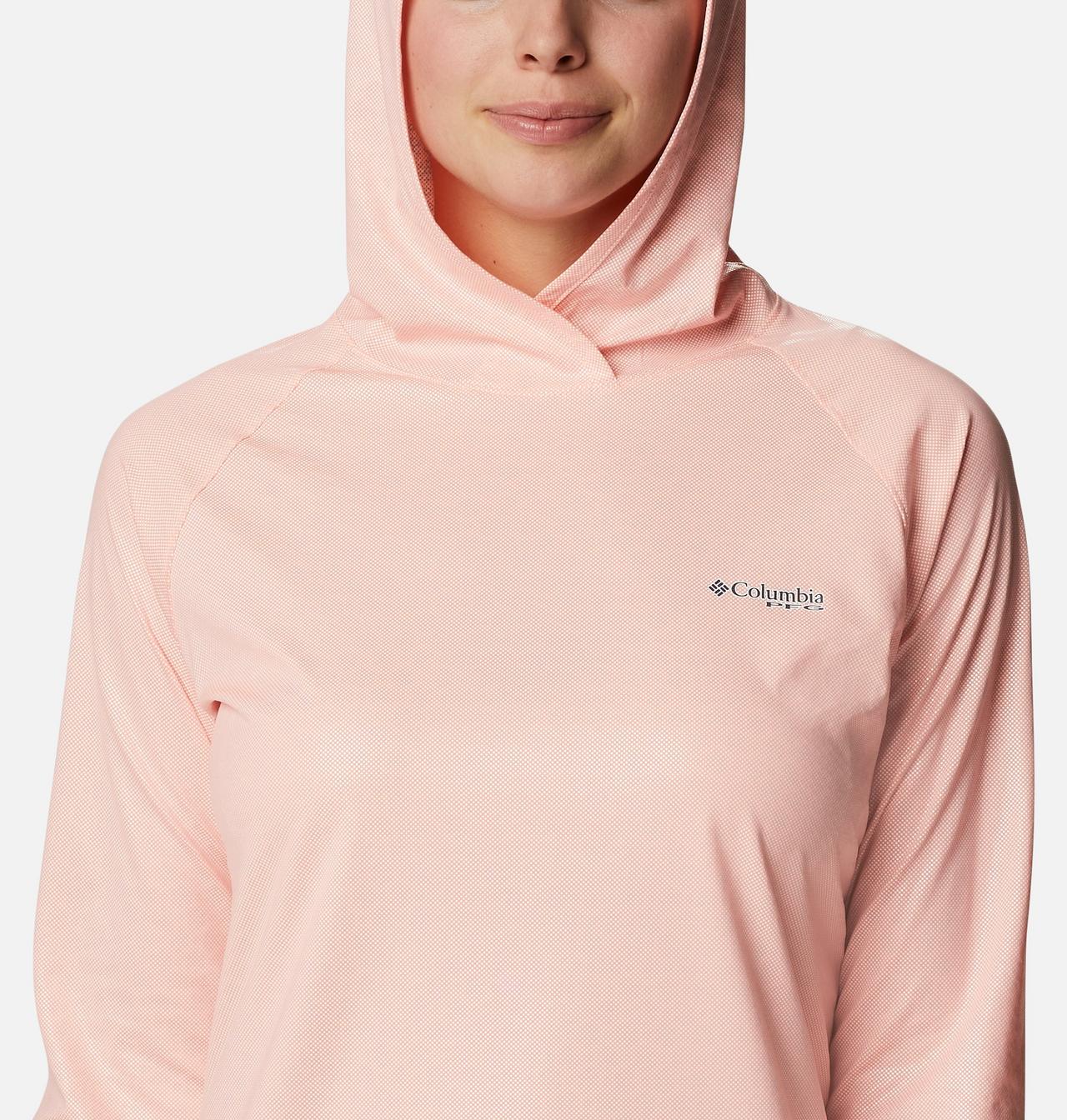 Chandail manches longues à capuchon PFG Tidal Deflector Ice™ Femme 4