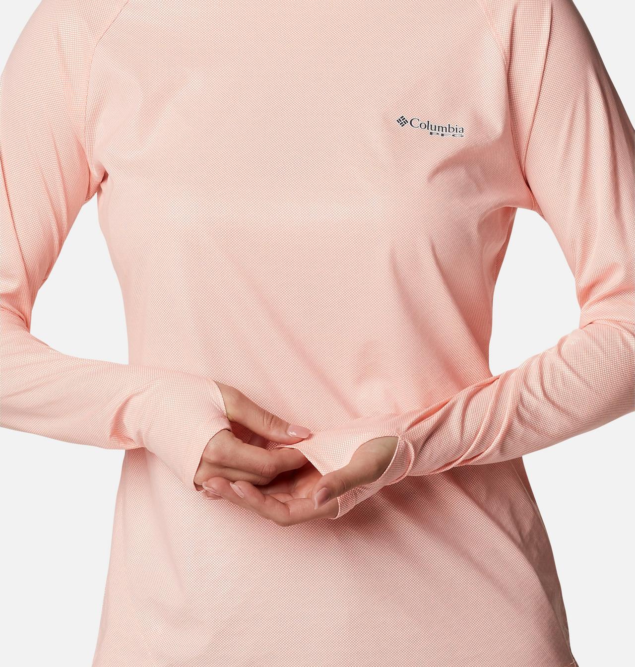 Chandail manches longues à capuchon PFG Tidal Deflector Ice™ Femme 6