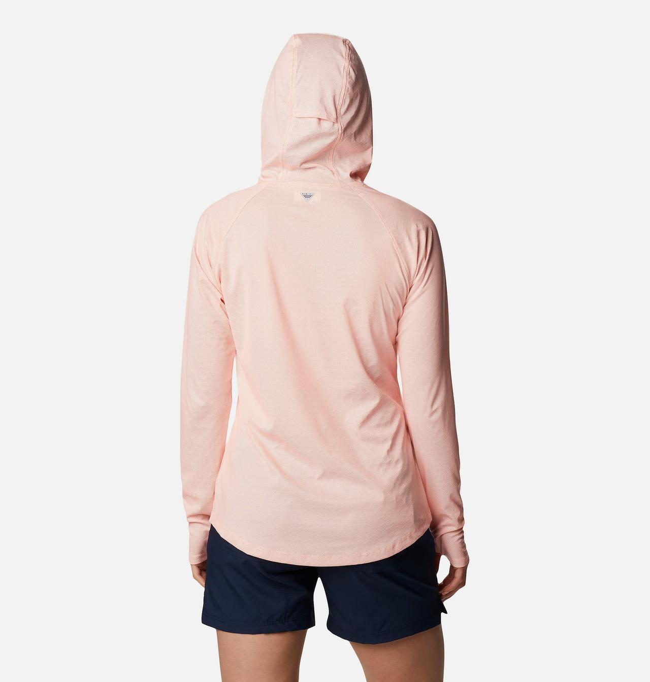 Chandail manches longues à capuchon PFG Tidal Deflector Ice™ Femme 2