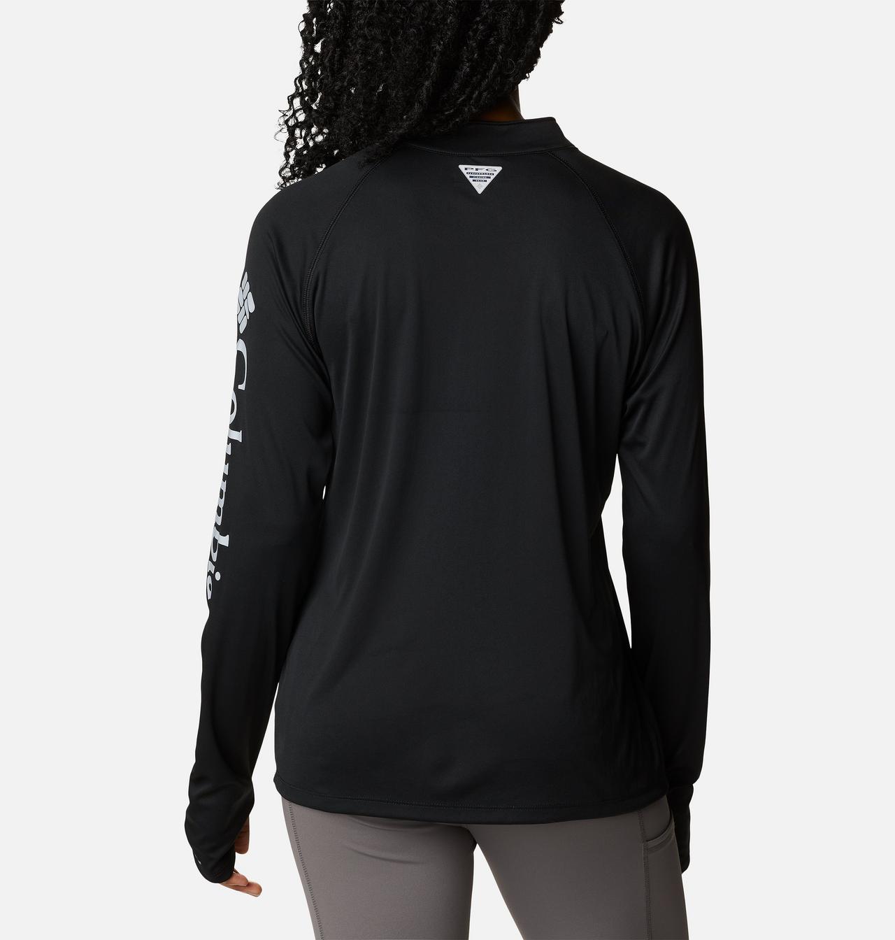 Women's PFG Tidal Tee™ Quarter Zip Long Sleeve Shirt 2