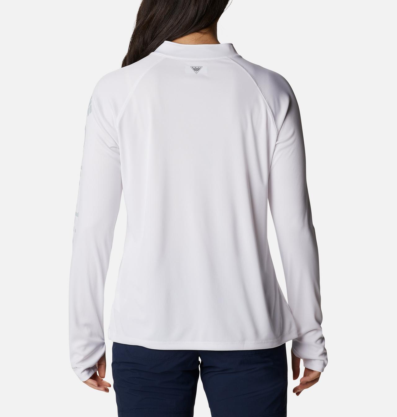 Women's PFG Tidal Tee™ Quarter Zip Long Sleeve Shirt 2
