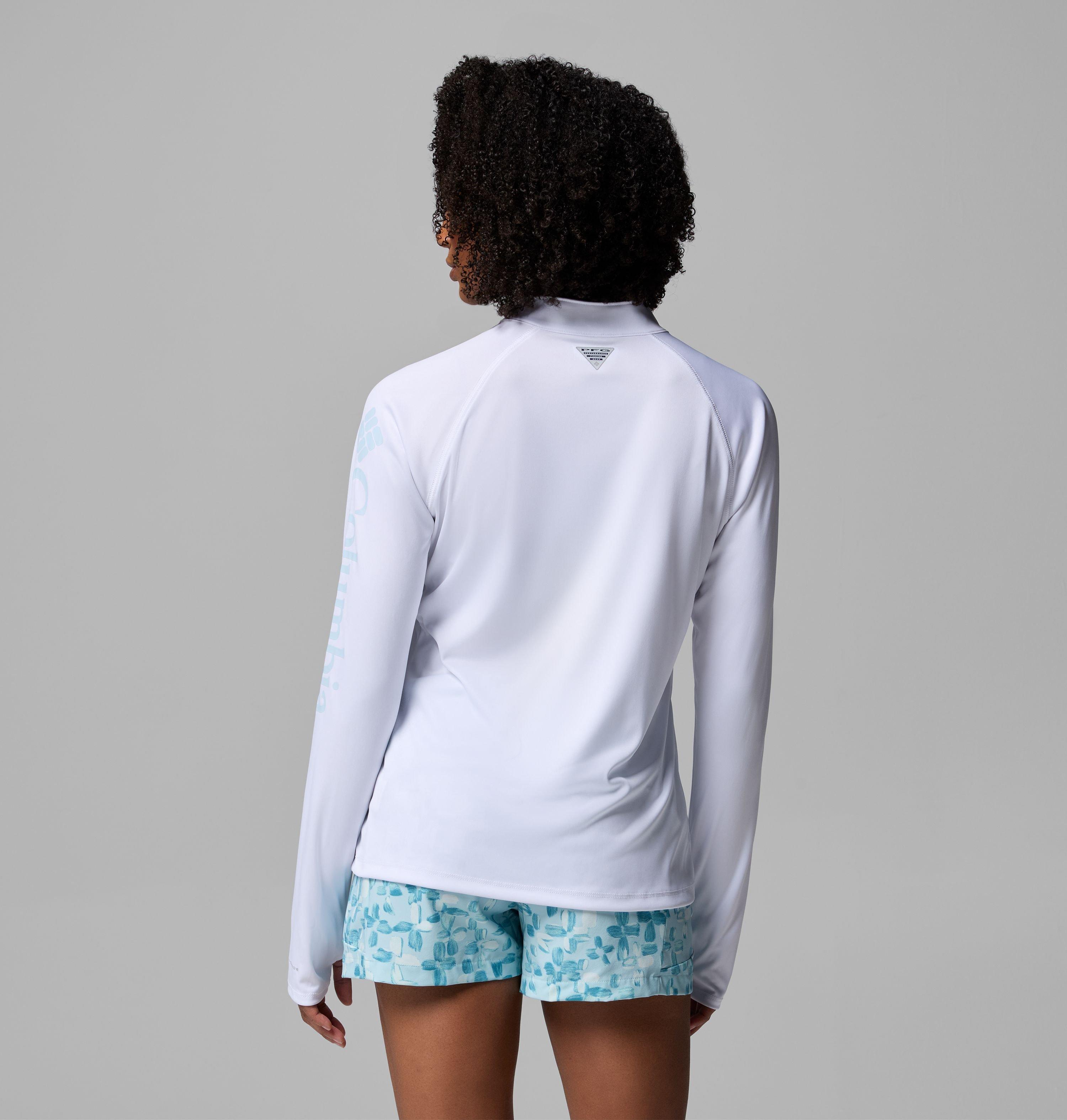 Women's PFG Tidal Tee Quarter Zip Long Sleeve Shirt 3