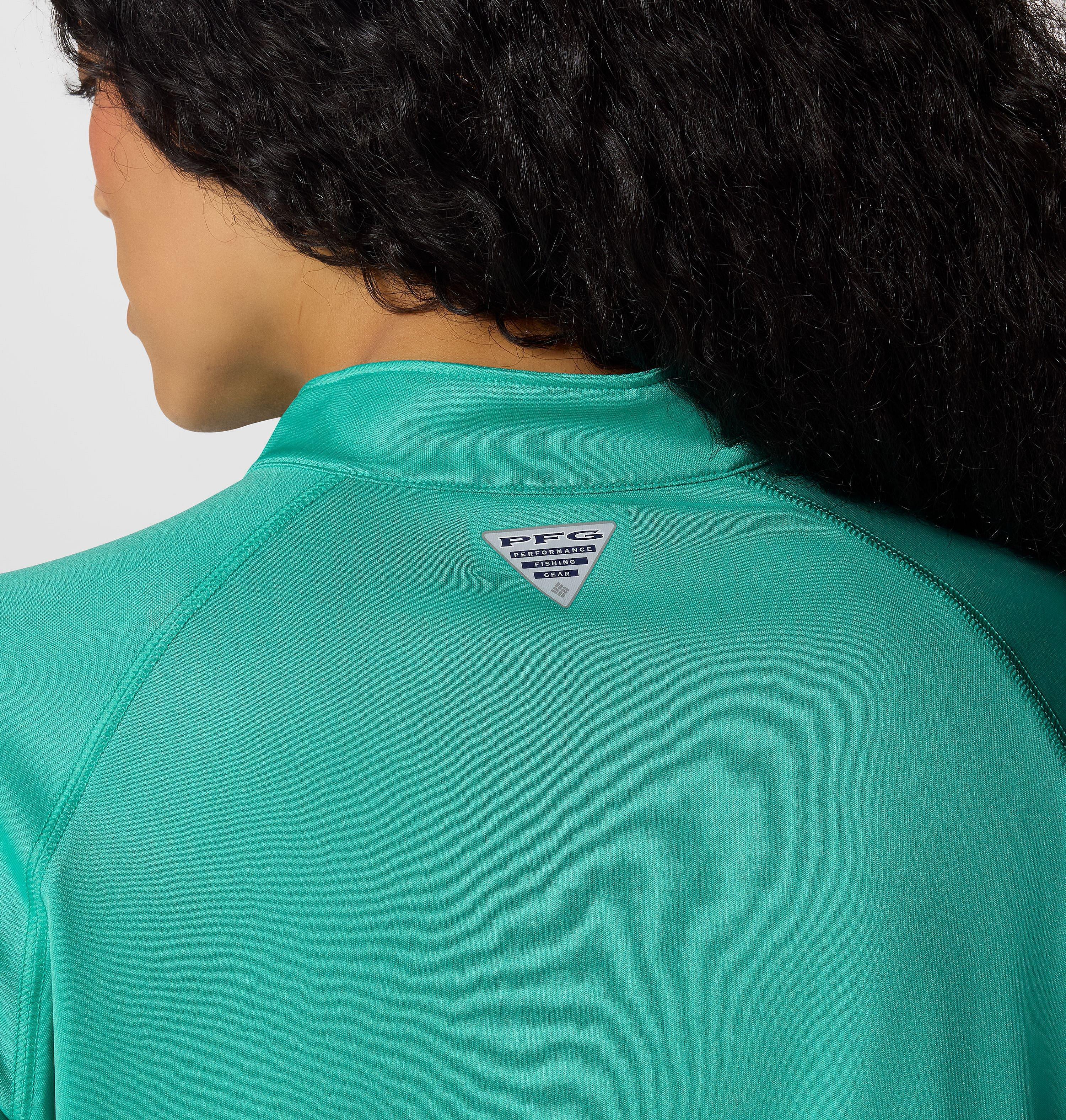 Women's PFG Tidal Tee Quarter Zip Long Sleeve Shirt 5