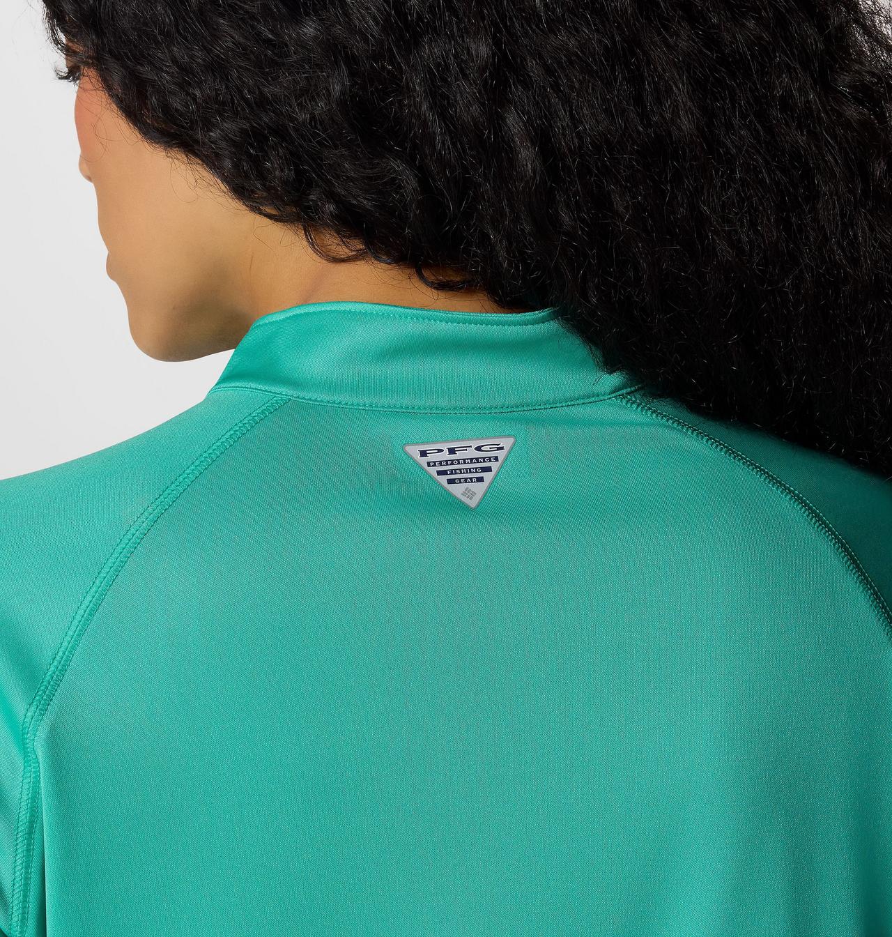 Women's PFG Tidal Tee™ Quarter Zip Long Sleeve Shirt 5