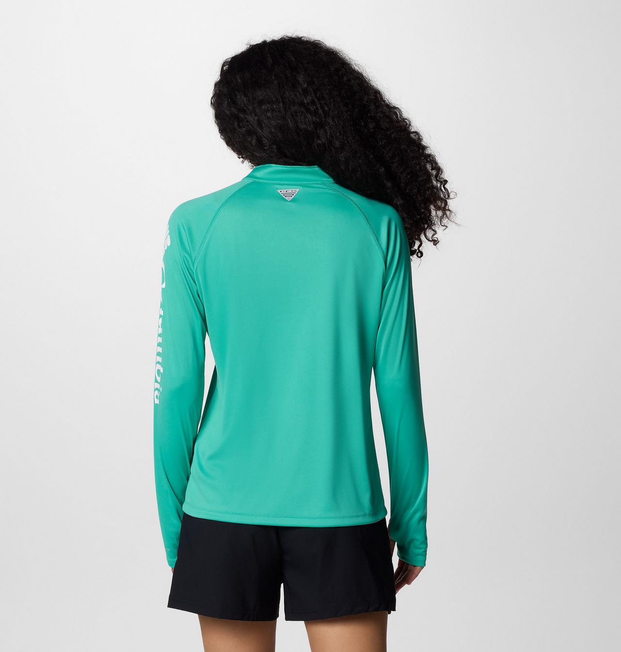 Women's PFG Tidal Tee™ Quarter Zip Long Sleeve Shirt 2