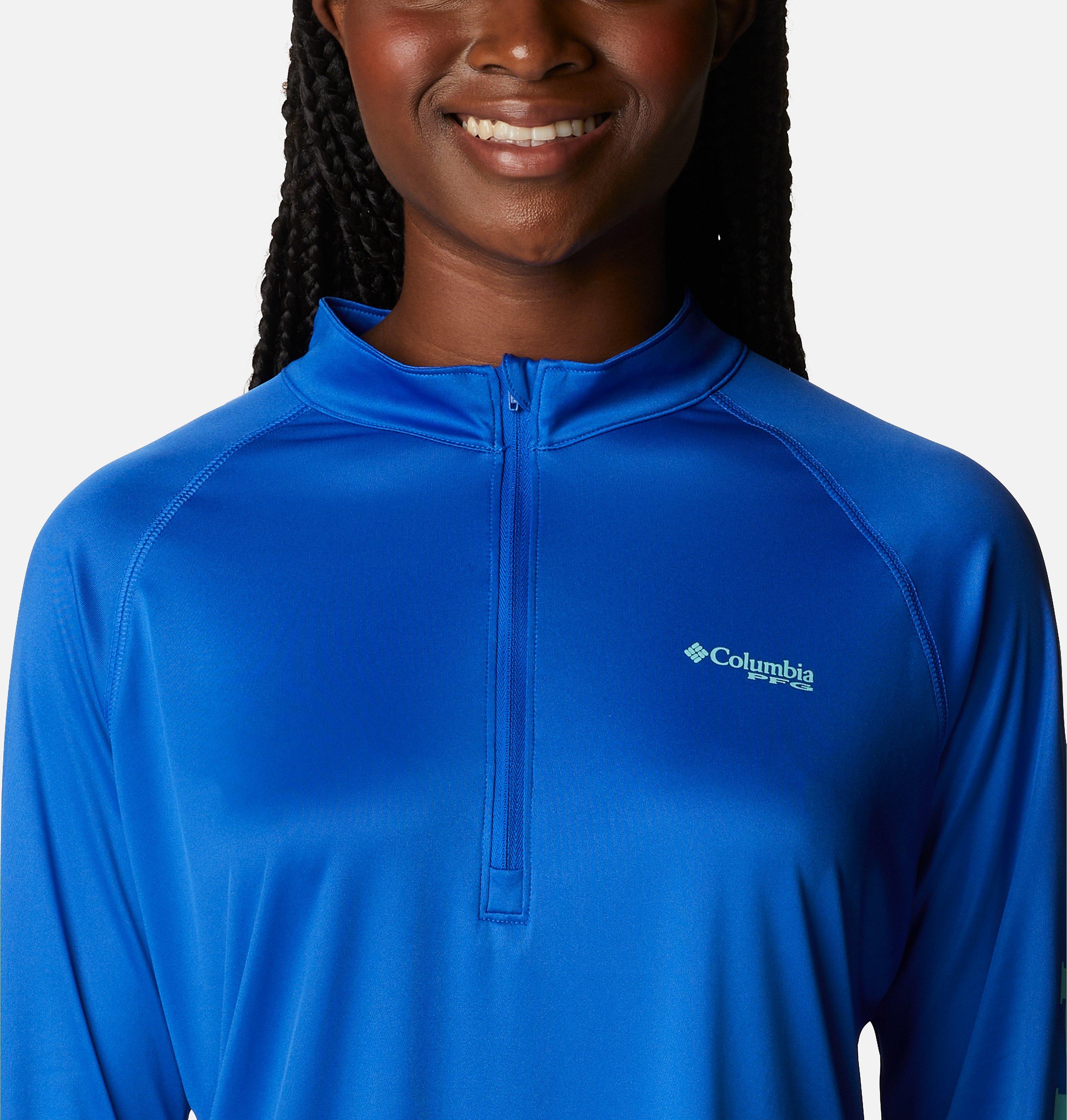 Women's PFG Tidal Tee Quarter Zip Long Sleeve Shirt 4