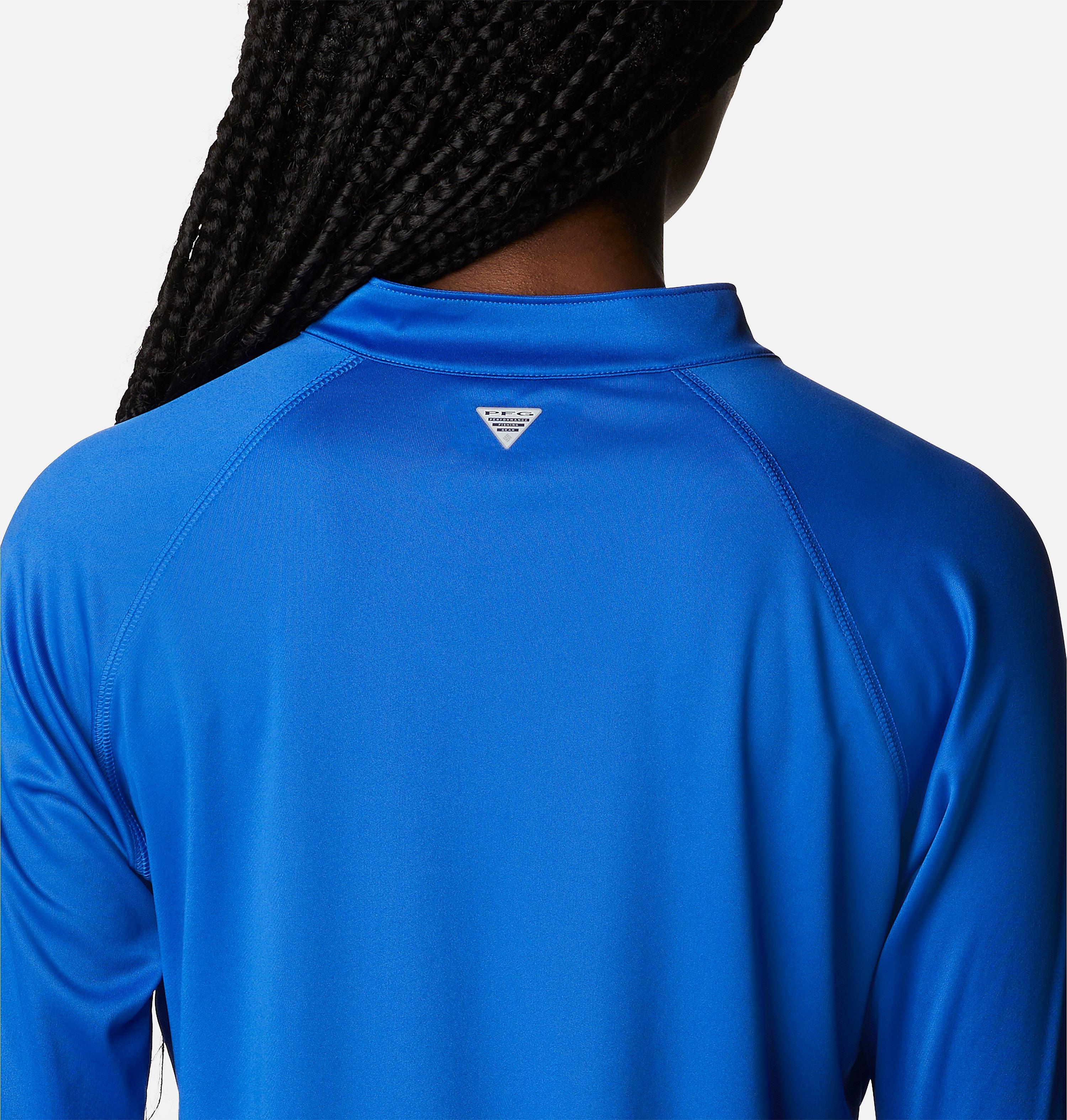 Women's PFG Tidal Tee Quarter Zip Long Sleeve Shirt 5
