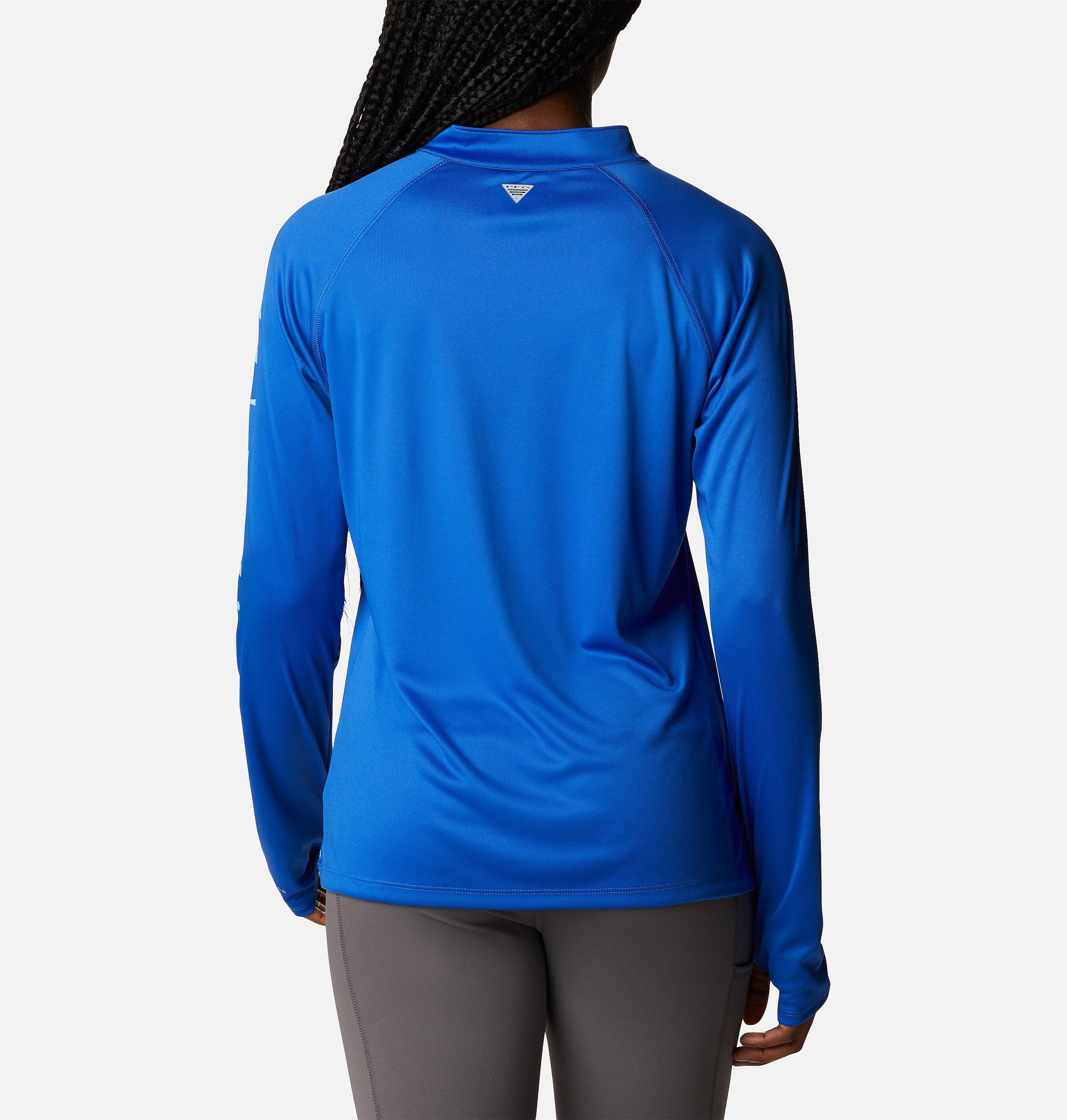 Women's PFG Tidal Tee Quarter Zip Long Sleeve Shirt 2