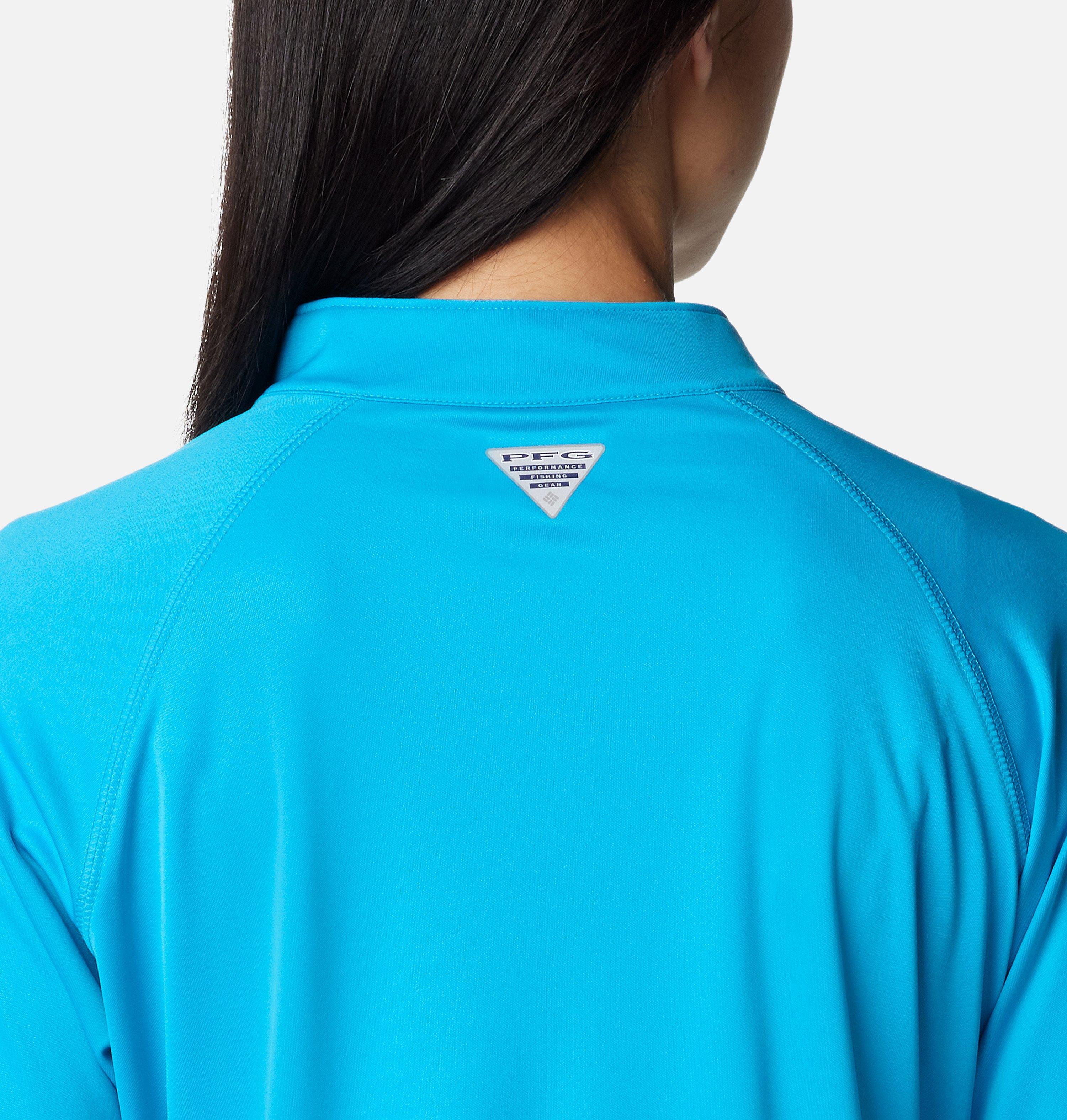 Women's PFG Tidal Tee Quarter Zip Long Sleeve Shirt 5